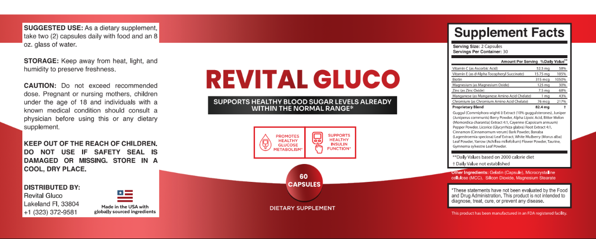 Rótulo Gluco Control