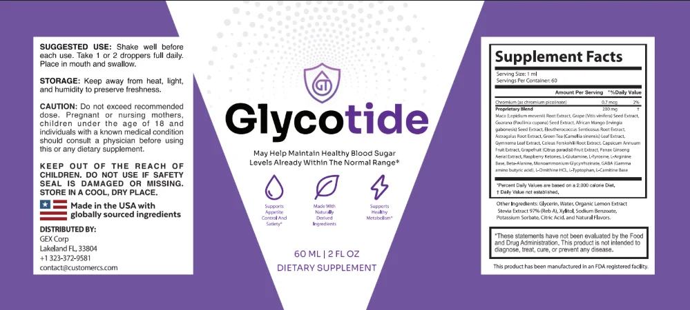 Rótulo Gluco Control