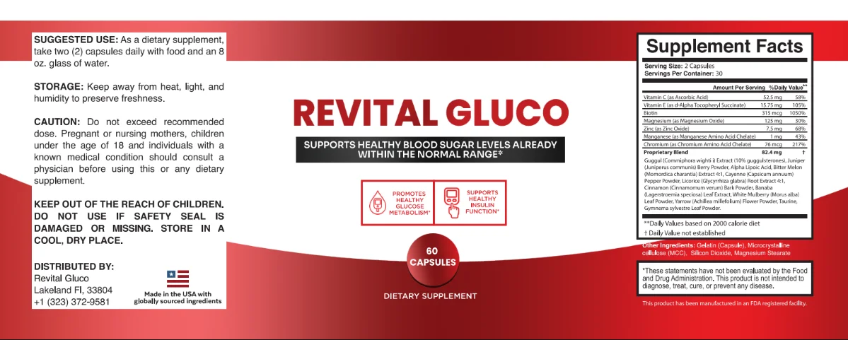 Rótulo Gluco Control